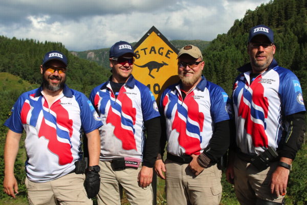Norway’s National Team for IPSC Rifle Open division.